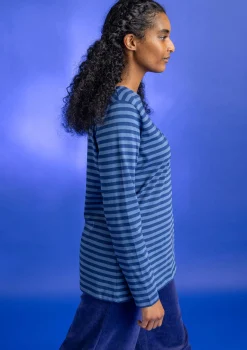 Best Sale Gudrun Sjödén Basic-Streifenshirt aus Bio-Baumwolle malachit-feder
