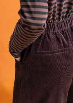 Outlet Gudrun Sjödén Cordhose aus Bio-Baumwolle/Elasthan rost