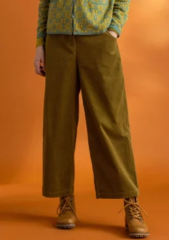 Discount Gudrun Sjödén Cordhose aus Bio-Baumwolle/Elasthan dunkelaubergine