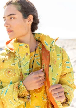 Best Gudrun Sjödén Daunenmantel „Bhumika“ aus Recycling-Polyester/Daunen indigofera