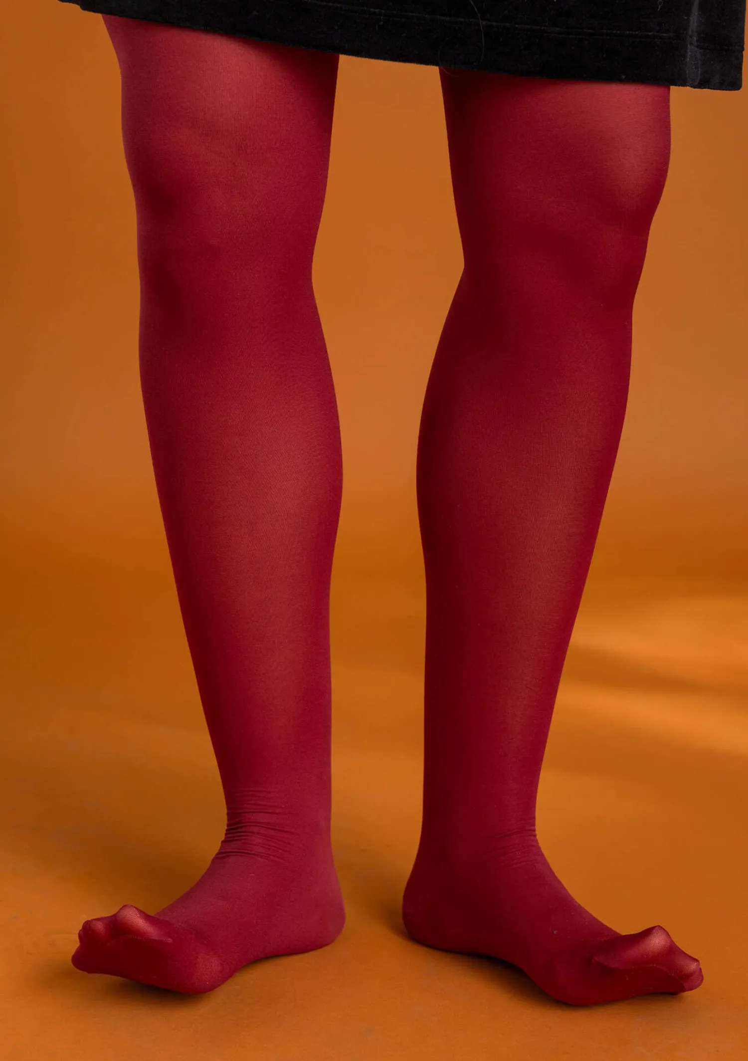 Discount Gudrun Sjödén Einfarbige Strumpfhose aus Recycling-Polyamid schwarz