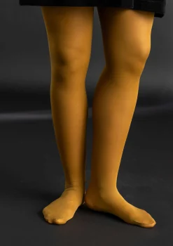 Store Gudrun Sjödén Einfarbige Strumpfhose aus Recycling-Polyamid dunkelindigo