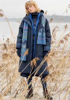 Discount Gudrun Sjödén Gewebter Steppmantel „Svalbard“ purpur