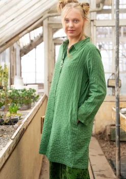 Shop Gudrun Sjödén Hemdblusenkleid „Värmland“ aus Bio-Baumwollgewebe schwarz