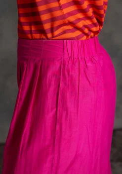 Best Gudrun Sjödén Hose aus Baumwolle/Seide indigoblau