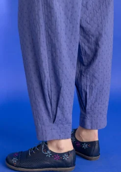 Flash Sale Gudrun Sjödén Hose aus Bio-Baumwolldobby blauglöckchen