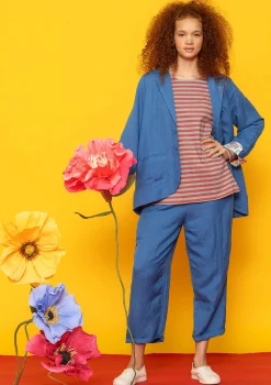 Cheap Gudrun Sjödén Hose „Margit“ aus Leinen/Modal-Gewebe papageienrot