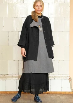 Outlet Gudrun Sjödén Jacke „Andante“ aus Leinen tinte
