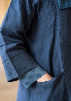 Discount Gudrun Sjödén Jacke „Andante“ aus Leinen schwarz
