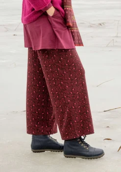 Clearance Gudrun Sjödén Jerseyhose „Aurora“ aus Bio-Baumwolle/Modal/Elasthan pfauengrün