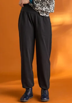 Best Gudrun Sjödén Jerseyhose aus Bio-Baumwolle/Elasthan purpur