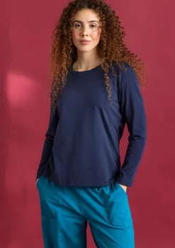 Outlet Gudrun Sjödén Jerseyhose aus Bio-Baumwolle/Elasthan dunkelindigo