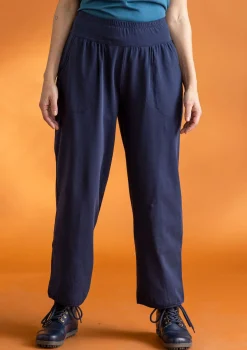 Sale Gudrun Sjödén Jerseyhose aus Bio-Baumwolle/Elasthan dunkelindigo