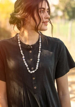 Flash Sale Gudrun Sjödén Jerseykleid aus Bio-Baumwolle bernstein
