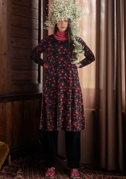 Best Sale Gudrun Sjödén Jerseykleid „Dagny“ aus Lyocell/Elasthan mohn
