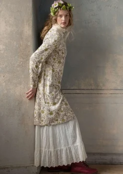 Best Sale Gudrun Sjödén Jerseykleid „Höstanemone“ aus Bio-Baumwolle/Modal koralle
