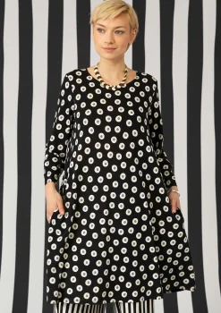 Best Gudrun Sjödén Jerseykleid „Nicole“ aus Bio-Baumwolle/Modal schwarz