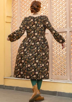 Best Gudrun Sjödén Jerseykleid „Nyponros“ aus Bio-Baumwolle/Modal indigo