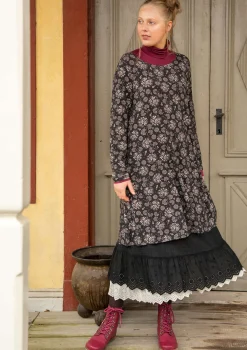 Cheap Gudrun Sjödén Jerseykleid „Pelargon“ aus Lyocell/Elasthan schwarz