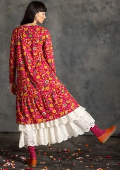 Best Sale Gudrun Sjödén Jerseykleid „Rupangi“ aus Bio-Baumwolle mohn