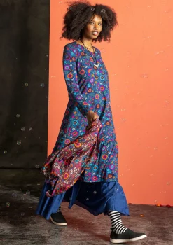 Best Gudrun Sjödén Jerseykleid „Rupangi“ aus Bio-Baumwolle mohn