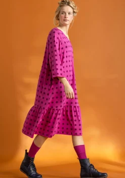 Cheap Gudrun Sjödén Jerseykleid „Tyra“ aus Bio-Baumwolle/Modal dunkelpetrol