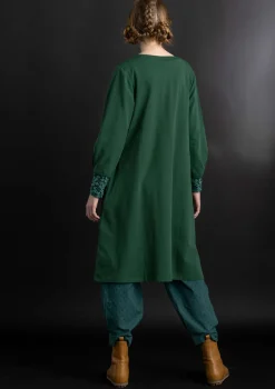 Store Gudrun Sjödén Jerseykleid „Ylva“ aus Bio-Baumwolle/Elasthan granatapfel-gemustert