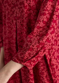 Best Gudrun Sjödén Jerseykleid „Ylva“ aus Bio-Baumwolle/Elasthan schwarz-gemustert