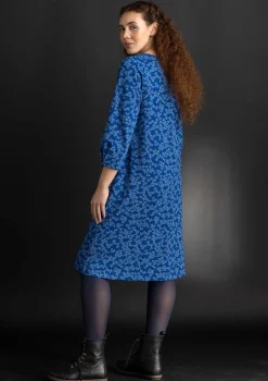 Best Gudrun Sjödén Jerseykleid „Ylva“ aus Bio-Baumwolle/Elasthan schwarz-gemustert