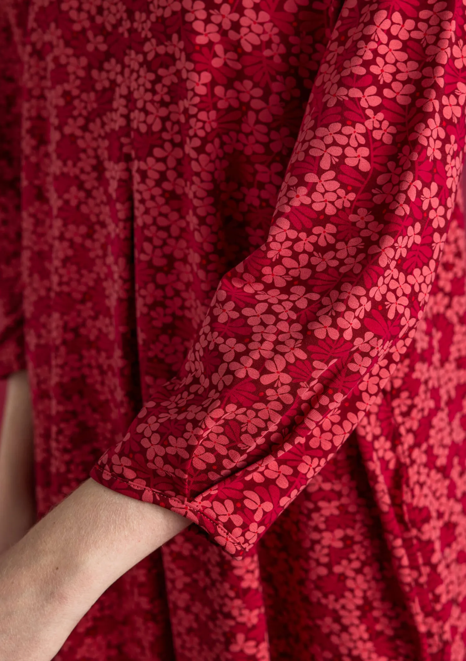 Shop Gudrun Sjödén Jerseykleid „Ylva“ aus Bio-Baumwolle/Elasthan schwarz