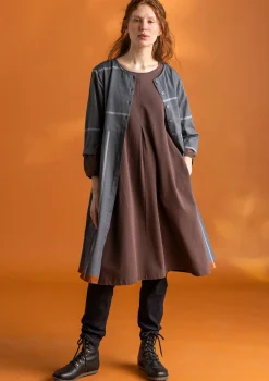 Discount Gudrun Sjödén Jerseyleggings aus Bio-Baumwollripp feder