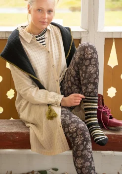 Cheap Gudrun Sjödén Jerseyleggings „Pelargon“ aus Lyocell/Elasthan schwarz
