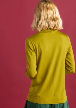 Best Sale Gudrun Sjödén Jersey-Rollkragenshirt aus Lyocell/Elasthan dunkelpetrol