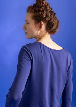 Best Gudrun Sjödén Jerseyshirt „Helga“ aus Lyocell/Elasthan feder-gemustert