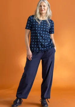 New Gudrun Sjödén Jerseyshirt „Tyra“ aus Bio-Baumwolle/Modal schwarz