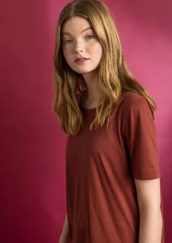Best Sale Gudrun Sjödén Jerseyshirt „Tyra“ aus Bio-Baumwolle/Modal dunkelpetrol