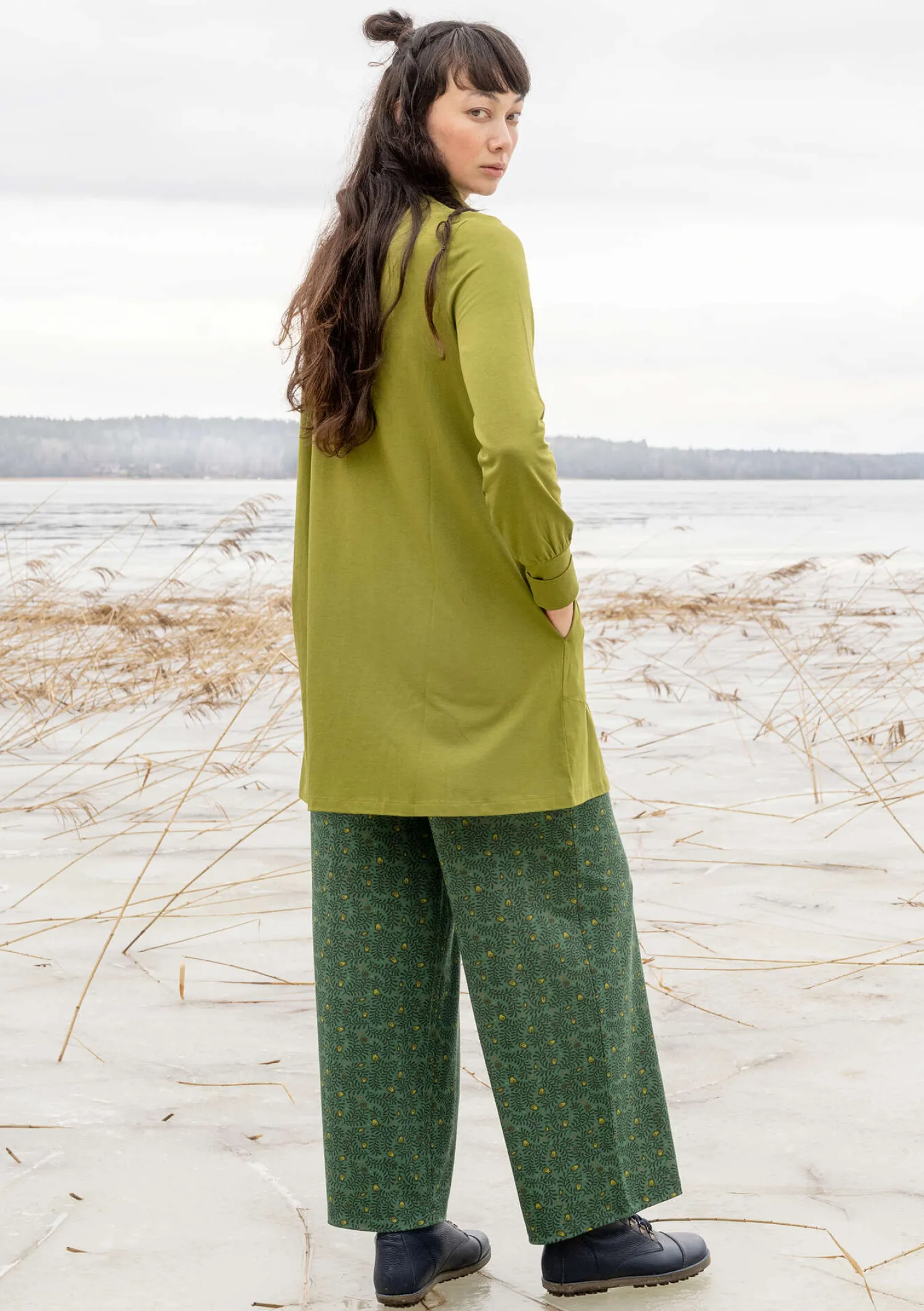 Shop Gudrun Sjödén Jerseytunika aus Bio-Baumwolle/Modal/Elasthan mitternachtsblau