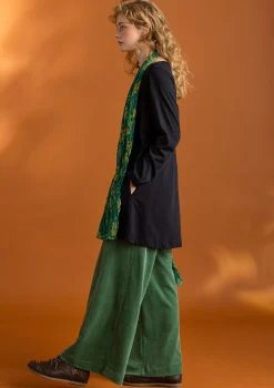 New Gudrun Sjödén Jerseytunika „Tyra“ aus Bio-Baumwolle/Modal malachit-gemustert