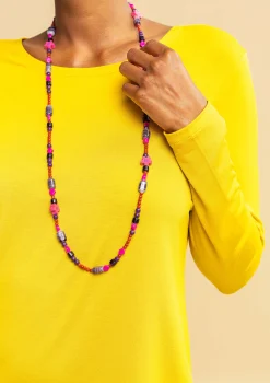 Best Sale Gudrun Sjödén Kette „Jane“ aus Recycling-Glasperlen natur