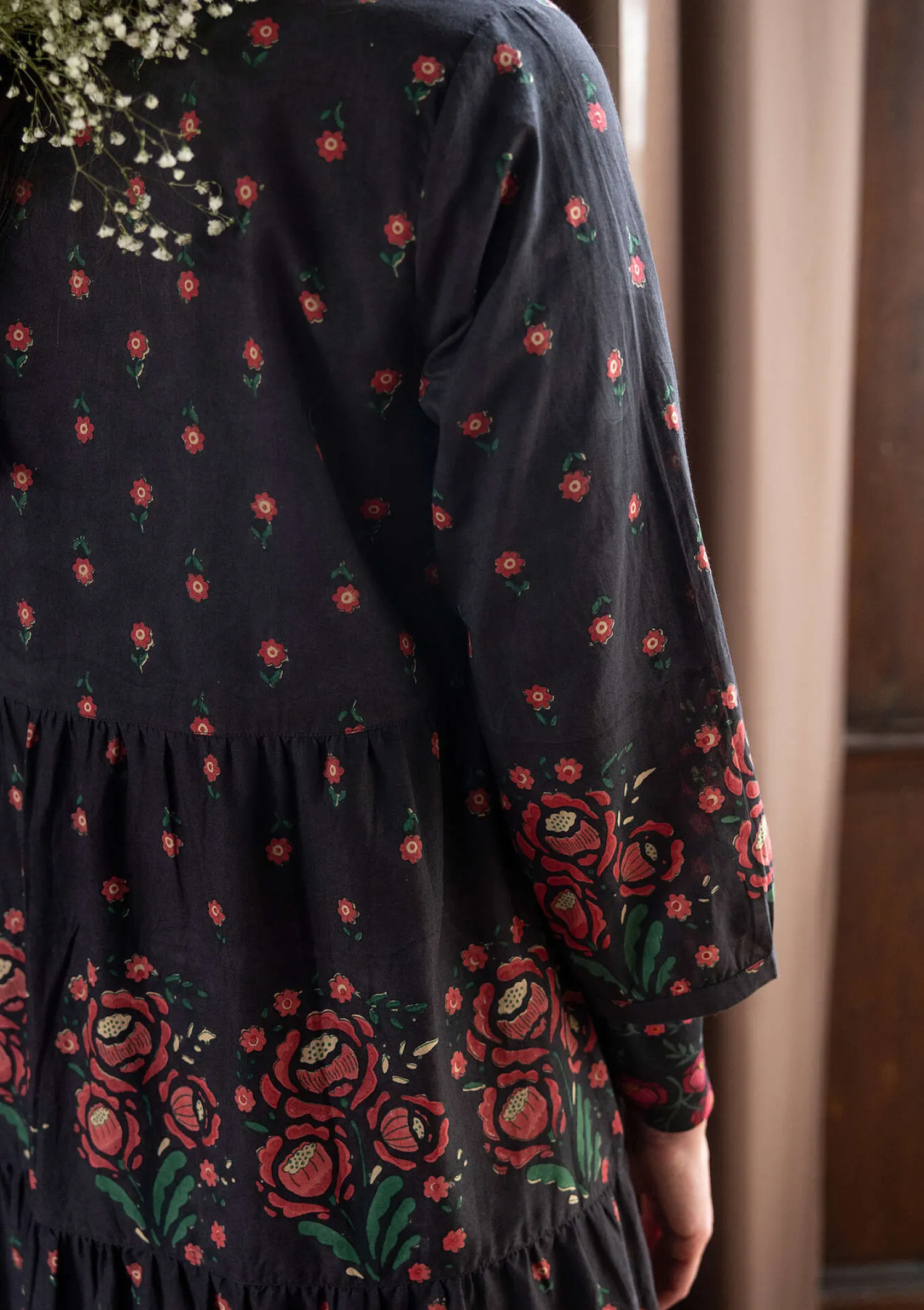 Fashion Gudrun Sjödén Kleid „Asta“ aus Bio-Baumwollgewebe hopper
