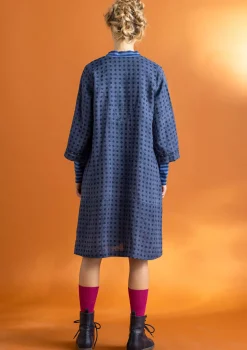 Best Gudrun Sjödén Kleid „Asta“ aus Leinengewebe hopper-gemustert