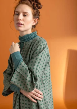 Flash Sale Gudrun Sjödén Kleid „Asta“ aus Leinengewebe hopper-gemustert
