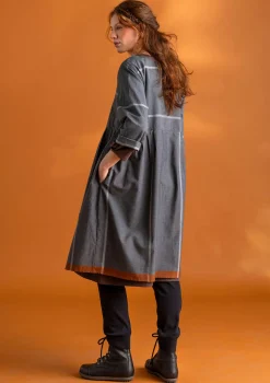 Online Gudrun Sjödén Kleid „Ava” aus Bio-Baumwollgewebe leinenblau