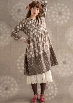 Sale Gudrun Sjödén Kleid „Clay“ aus Bio-Baumwollgewebe kashish