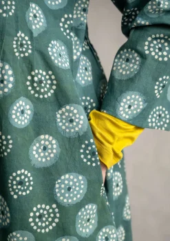 Clearance Gudrun Sjödén Kleid „Clay“ aus Bio-Baumwollgewebe kashish