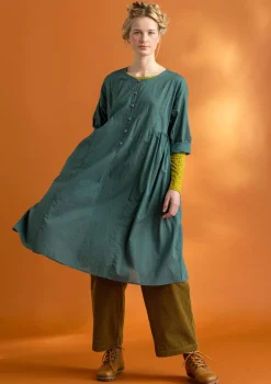 Shop Gudrun Sjödén Kleid „Hedda“ aus Bio-Baumwollgewebe cerise