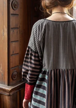 Store Gudrun Sjödén Kleid „Sofia“ aus Bio-Baumwollgewebe krapprot