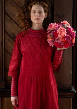 Store Gudrun Sjödén Kleid „Wanja“ aus Bio-Baumwollgewebe schwarz