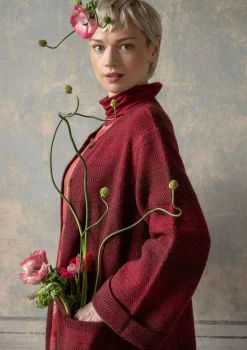 Online Gudrun Sjödén Langstrickjacke „Eckerö“ aus Space-Dye-Wolle schwarz