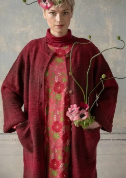 Online Gudrun Sjödén Langstrickjacke „Eckerö“ aus Space-Dye-Wolle schwarz